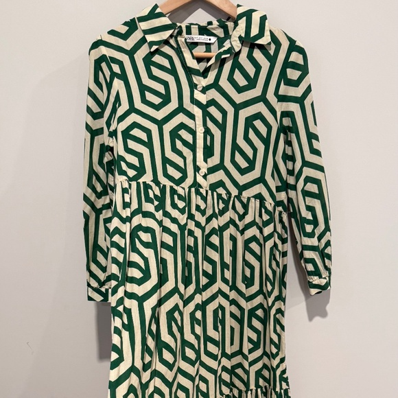 Zara Summery Semi-Sheer maxi dress - Picture 1 of 3